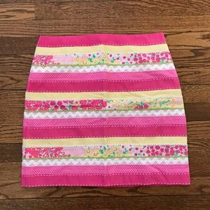 Lilly Pulitzer Pink Ribbon Skirt